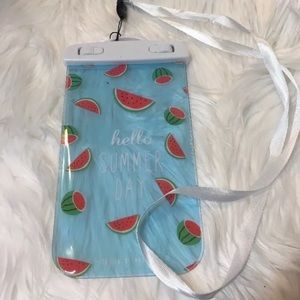 Watermelons cell phone waterproof bag